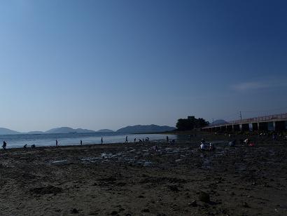 潮干狩り