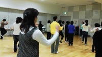 親睦会でエアロビクスをしました！