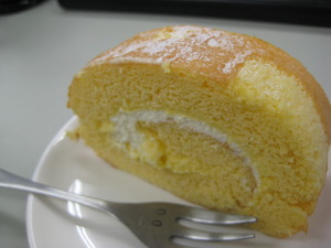 サンファソンのロールケーキ