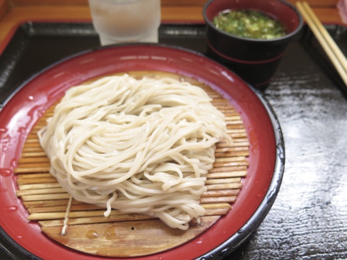 うどん屋さんの信州そば