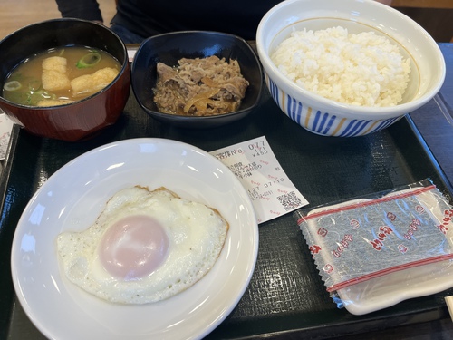 なか卯 朝食