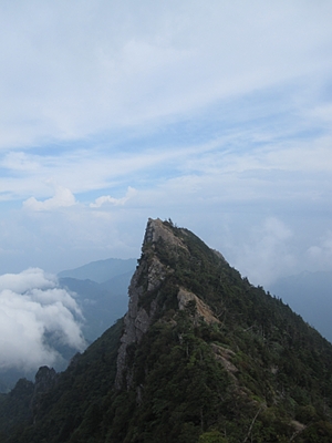 石鎚山トレイル