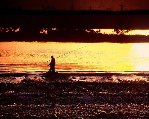 感動の夕焼け画像（街編）