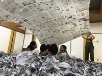 あそびの広場〜新聞紙編〜