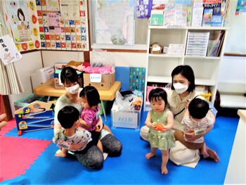 7/6今日の広場☆ふたご・みつごちゃんDAY