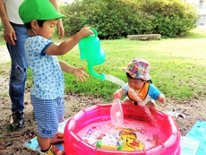 7/26今日の広場☆０歳児からの公園あそび