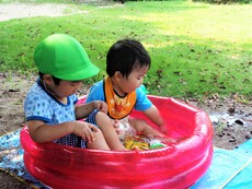 7/26今日の広場☆０歳児からの公園あそび