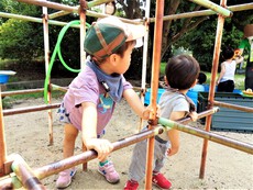 7/26今日の広場☆０歳児からの公園あそび