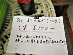 5/15☆新玉ねぎ無料販売のお知らせ☆