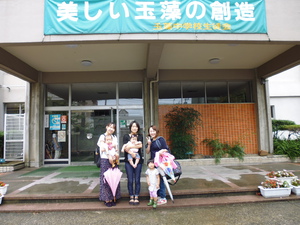玉藻中学校ふれあい体験授業